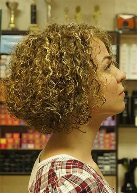 Then comb the short hair or make the curly hair the desired effect by yourself. Short Curly Hairstyles 2014 - 2015 | Short Hairstyles 2018 ...