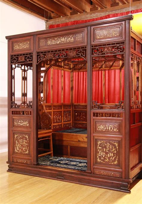 Ancient Chinese Canopy Bed 🛌 Antique Chinese Furniture Unusual