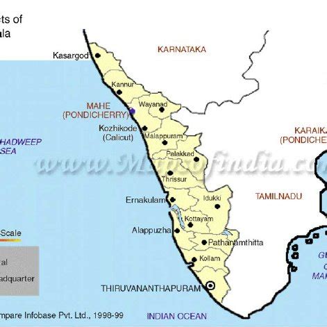 The state has 14 districts, divided into 77 taluks, 152 community development blocks, 941 gram panchayats, six corporations, and 87 municipalities. Jungle Maps: Map Of Kerala Districts