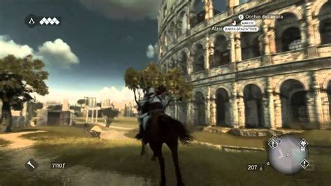 Assassin S Creed Brotherhood Pc Gameplay Roma Colosseo Free Roaming Ita