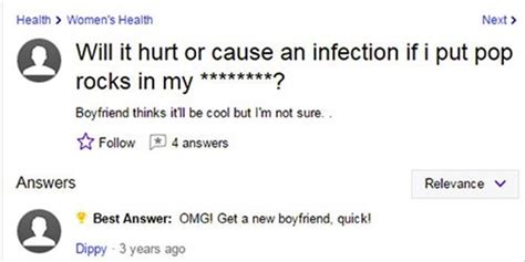 Quite Possibly The Dumbest Sex Questions Ever Asked On Yahoo 21 Pics