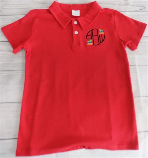 Boys Back To School Polo Boys Back To School Etsy