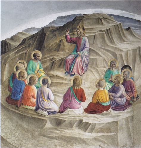 Fra Angelico Sermon On The Mount 1436 43 Florence Museo Di San