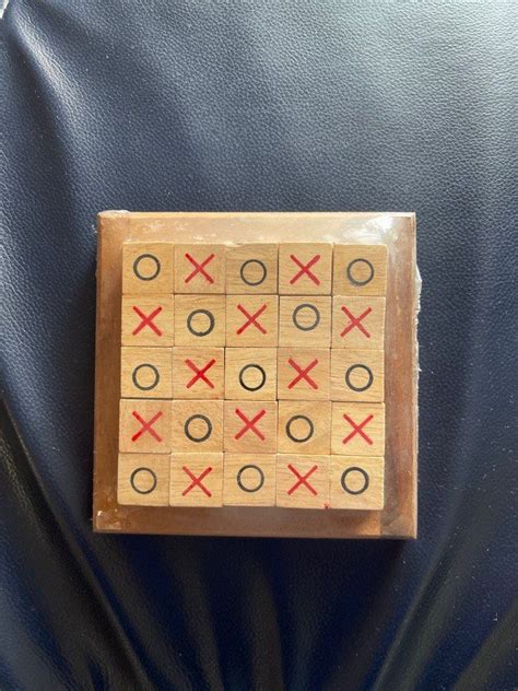Wooden 3d Tic Tac Toe Hobbies And Toys Toys And Games On Carousell