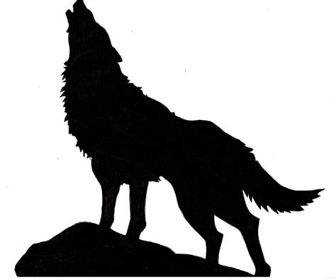 Wolf Silhouette Silhouette Art Animal Silhouette
