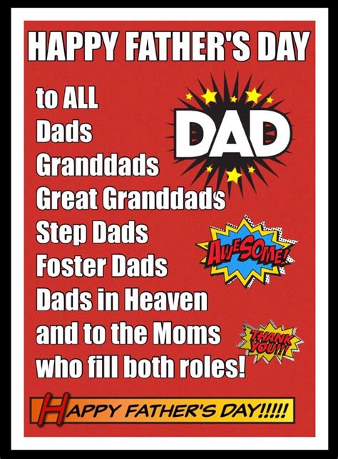 ALL ENCOMPASSING FATHER S DAY CARD I Couldn T Find A Father S Day
