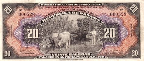 Check spelling or type a new query. Panama 20 Balboas - Foreign Currency