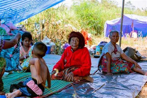 myanmar bishops seek help for displaced people uca news