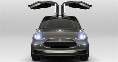Watch The Tesla Model X Falcon Wing Doors In Action