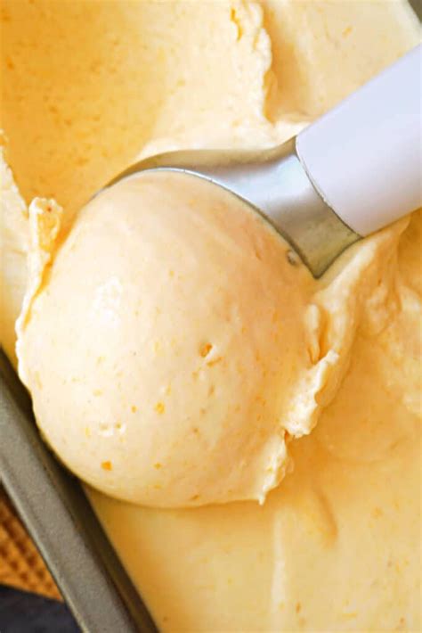 Homemade Mango Ice Cream Mango Ice Cream Recipe Custard Ice Cream