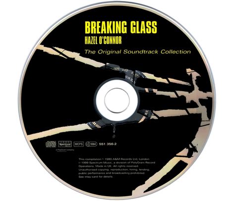 Hazel O Connor Official Discography Breaking Glass 1987