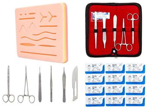 Buy Suture Kit Suture Pad Training Set With Pre Wound For Medical