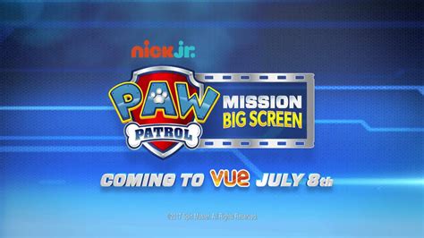 Paw Patrol Mission Big Screen Paw Patrol Is Coming To The Big Screen