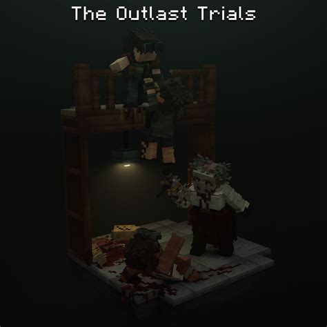 Artstation Minecraft X The Outlast Trials