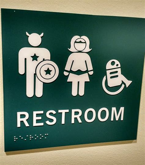 Hilariously Creative Bathroom Signs Team Jimmy Joe