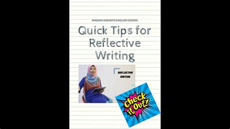 Images, sounds, or other sensory portions of your experience work, as well. HOW TO WRITE REFLECTIVE ESSAYS ? 3 THINGS TO KNOW ABOUT ...