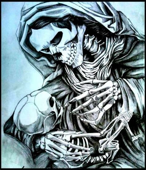 Dibujos de la muerte a lapiz. Hijo mio | Disenos de unas, Dibujos, Diseños para tatuajes