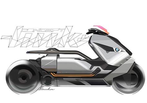 Bmw Motorrad Concept Link Official Sketch By Evgeniy Zhukov Bmw