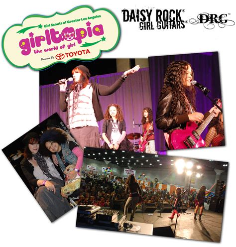 Daisy Rock Girl Guitars Helped The Girl Scouts Of America Kickoff Its