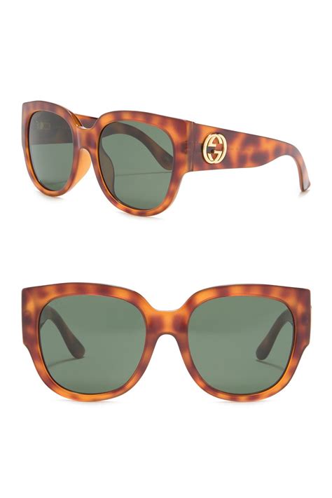gucci 55mm oversized square sunglasses nordstrom rack