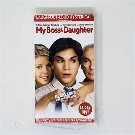 Vhs My Bosss Daughter 2003 Promo Screener Ashton Kutcher Tara Reid Comedy Fun 999 Picclick