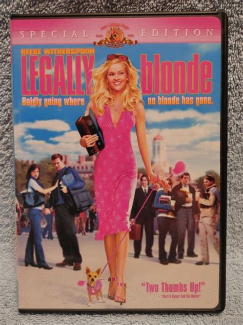 Legally Blonde Dvd Widescreen And Full Screen Special Edition Ebay