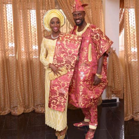 Nigerian traditional wedding dresses are known as 'aso oke'. 5 Gorgeous Nigerian Traditional Wedding Dresses For Brides ...
