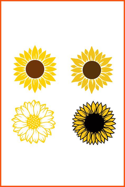 10 Sunflower Svg Files In 2022 Free And Paid