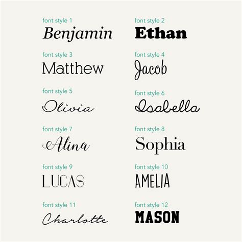 Personalized Name Lettering Decal Etsy Canada