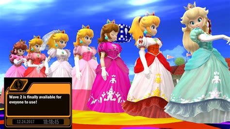 Melee Remastered 25 Peach V3 Super Smash Bros Wii U Mods