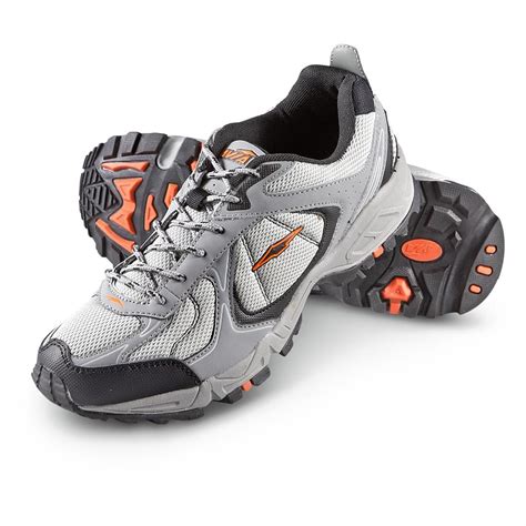Mens Avia 5821 Trail Running Shoes Gray Orange 220207 Running