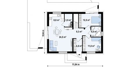 Home Design House 80m2 Plans Home Designs