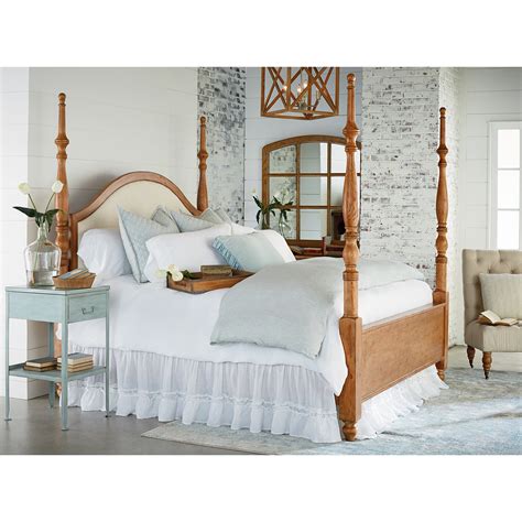 Magnolia Home By Joanna Gaines Primitive Queen Camelback Poster Bed