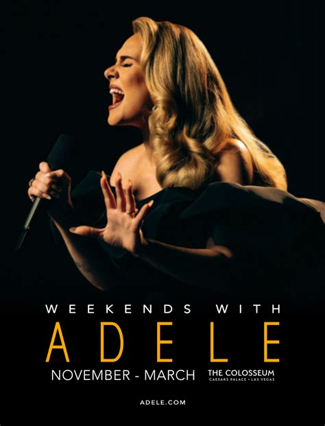 Adele Las Vegas Residency Dates Tickets And News