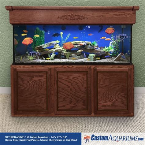 150 Gallon Aquarium Custom Glass Fish Tank Custom Aquariums