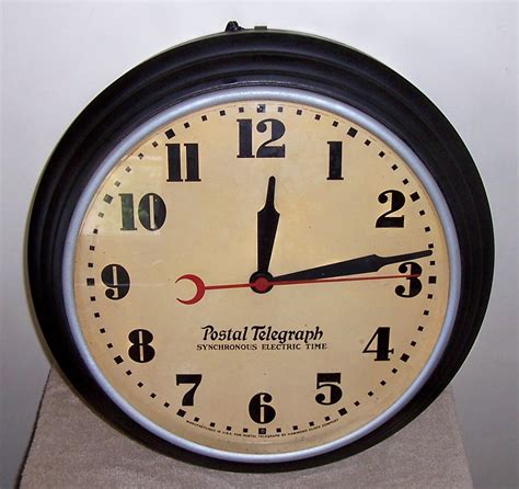 Vintage Postal Telegraph Clock