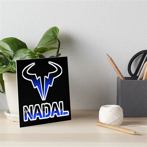 Logo Rafael Nadal 2023 Nadal 2023 Art Board Print For Sale By