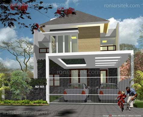 desain rumah tropis modern roni arsitek  roni