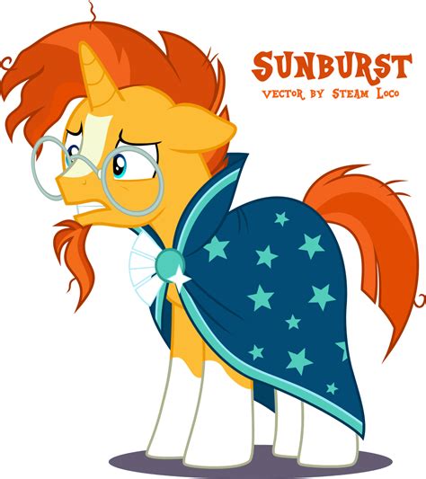 When Your Mother Wakes You Up Early Sunburst Mlp Png Clipart Large
