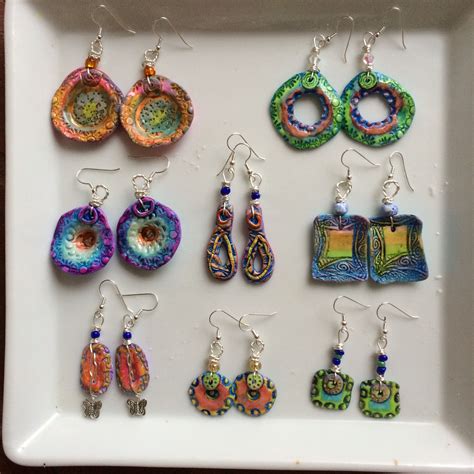 Cool Polymer Clay Earring Patterns Ideas