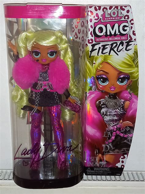 Lol Surprise Omg Fierce Lady Diva Fashion Doll With 15 Surprises Including Outfits And