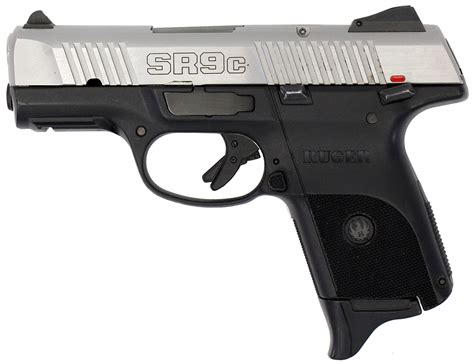 Ruger Sr9c 9mm Pistol Used In Good Condition