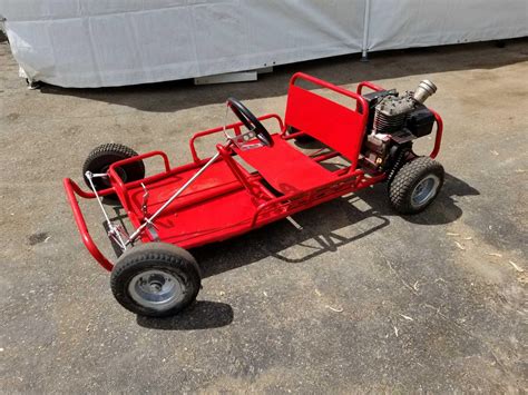 Go Kart With Briggs And Stratton Fun Power 5 Hp Honda Motorcycle Go