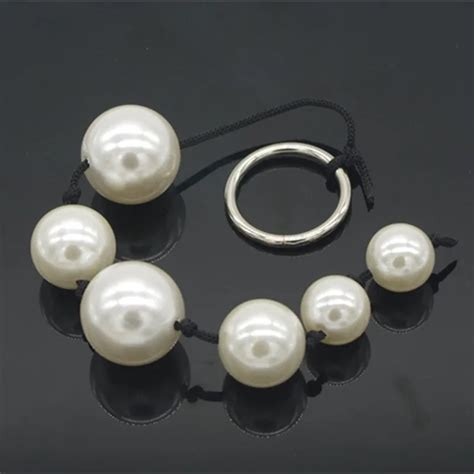 3cm Diameter Big Anal Beads Balls Acrylic Butt Plugs Prostate Stimulate Sex Toys For Men And Women