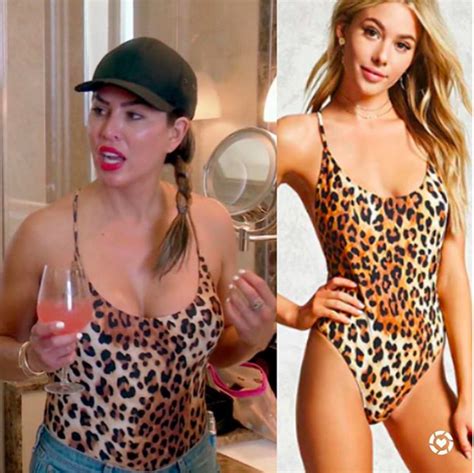 Kelly Dodds Leopard Bathing Suit Bathing Suits Housewife Fashion