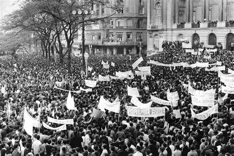 1968 Estudantes Lideram Grande Protesto Contra A Ditadura Militar No