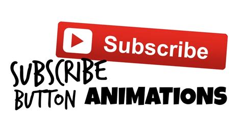Subscribe Button Animations Ii Green Screen Youtube