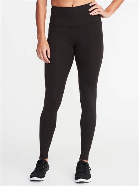 High Waisted Elevate Compression Leggings For Women Old Navy