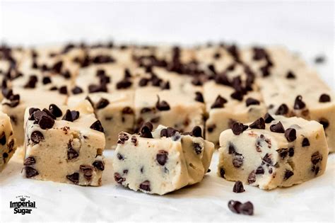 Chocolate Chip Cookie Dough Fudge Dixie Crystals