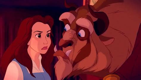 That Moment In Beauty And The Beast 1991 Belle And Beast Save Each